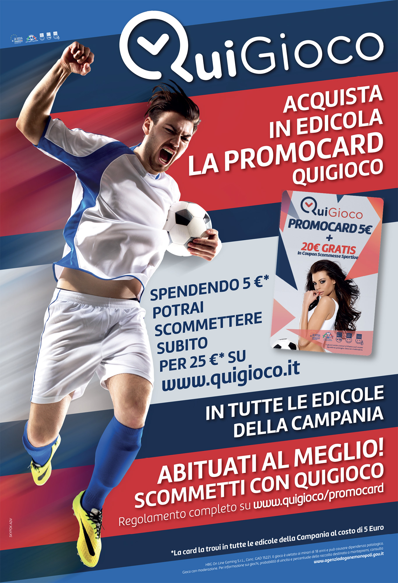 Grafica Campagna Pubblicitaria Quigioco