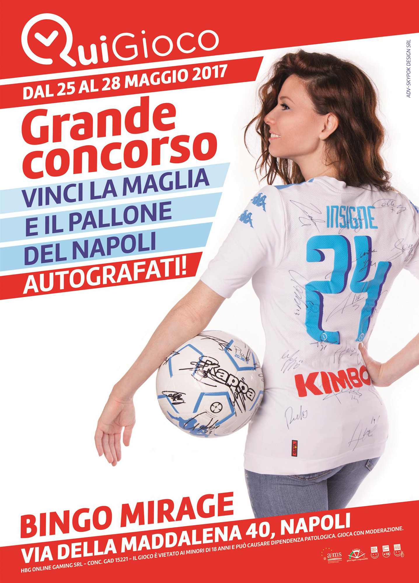Grafica campagna pubblicitaria per Concorso
